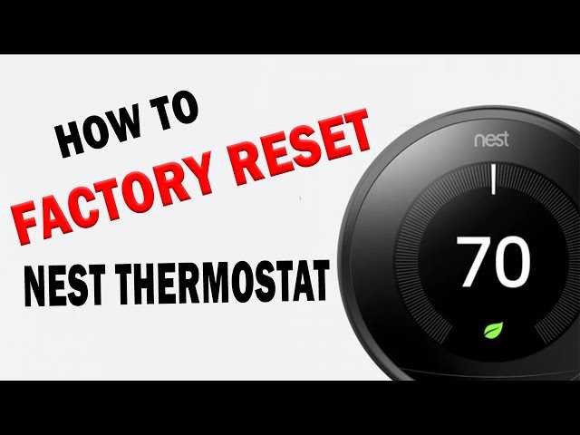 nest learning thermostat owners manual