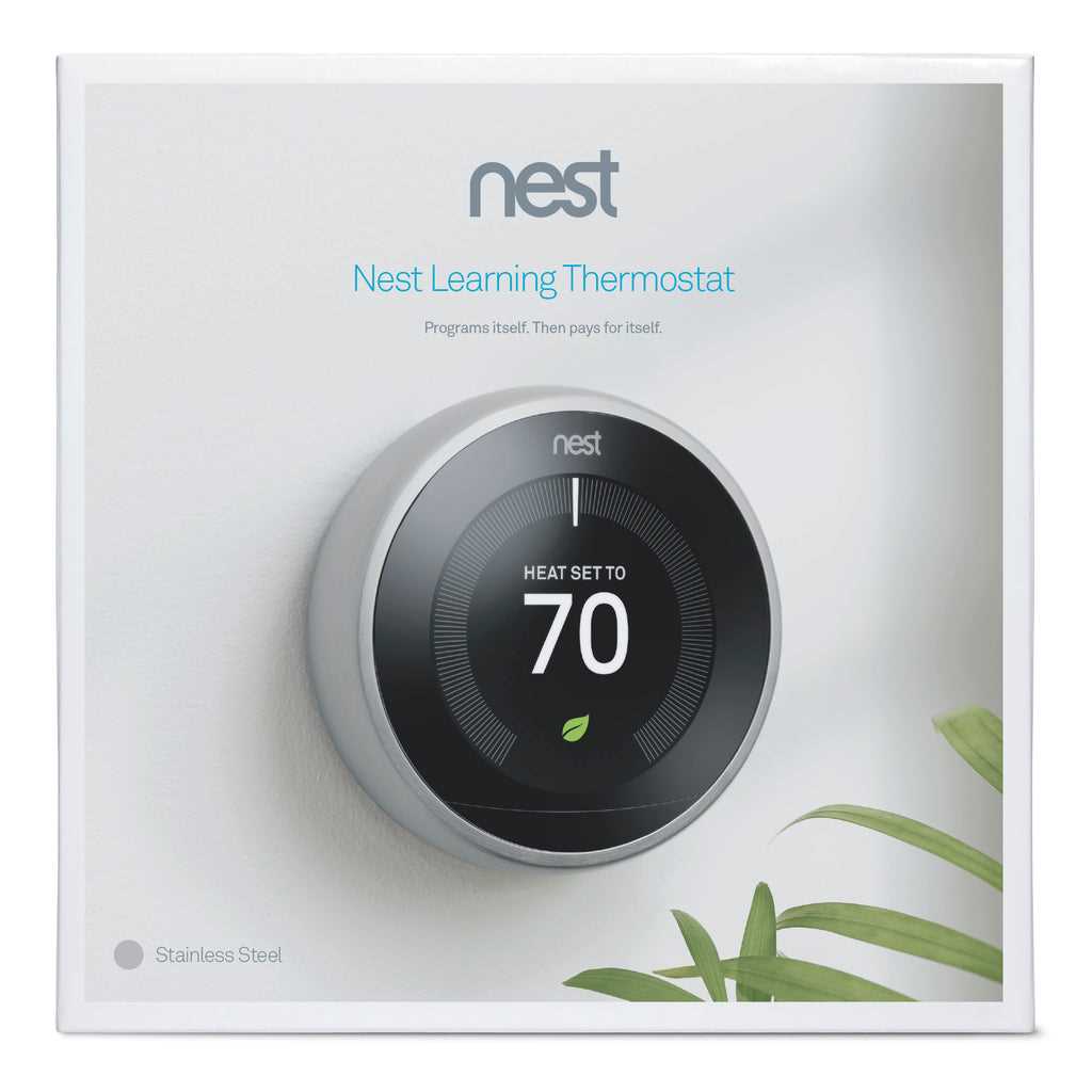 nest learning thermostat owners manual