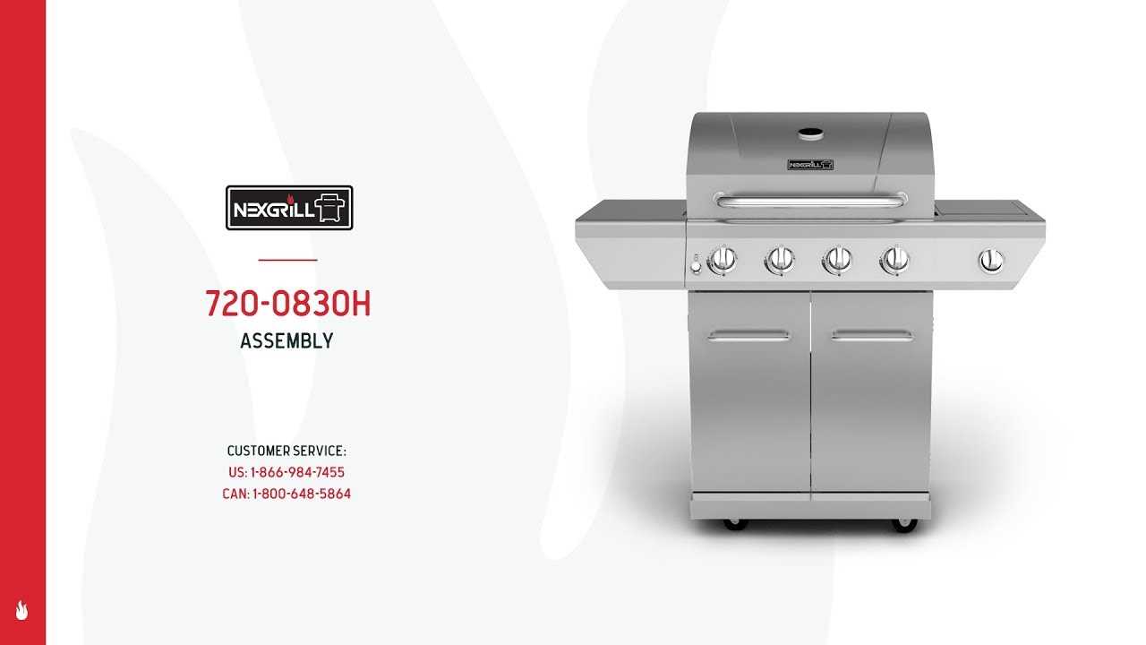 nexgrill 4 burner owners manual