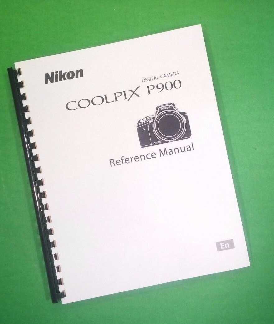 nikon coolpix p900 owners manual