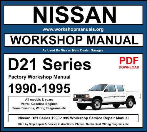 nissan d21 owners manual