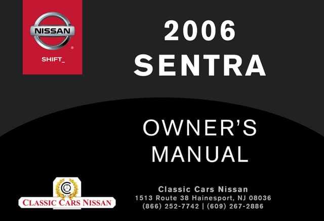 nissan sentra 2022 owners manual