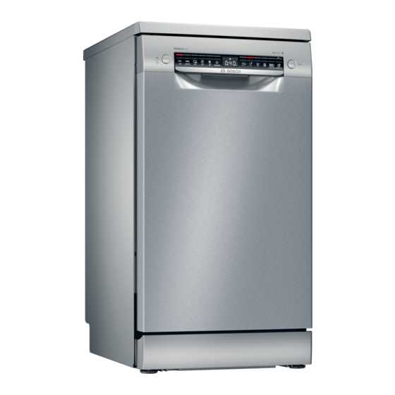 owners manual bosch dishwasher