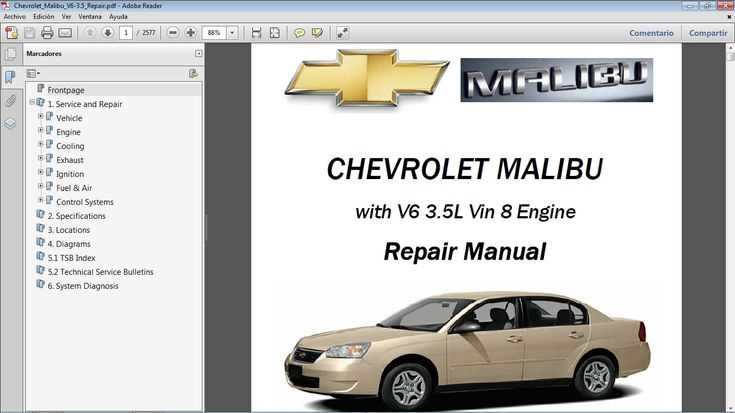 owners manual for 2005 chevy malibu