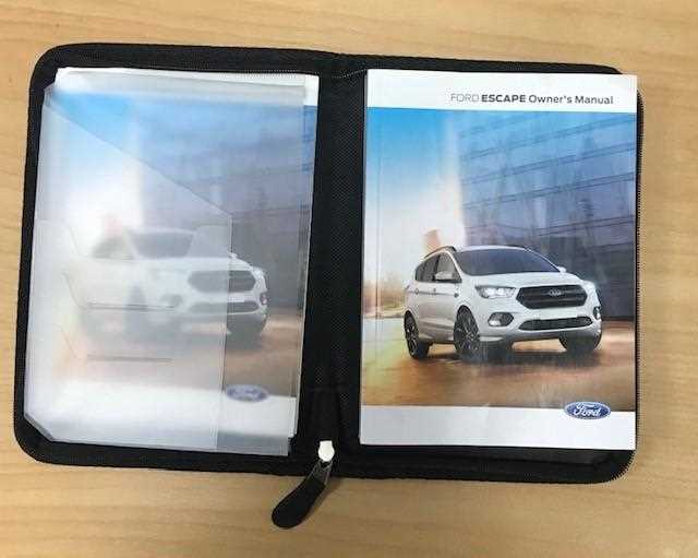 owners manual for 2019 ford escape