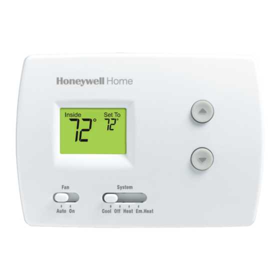 owners manual for honeywell thermostat