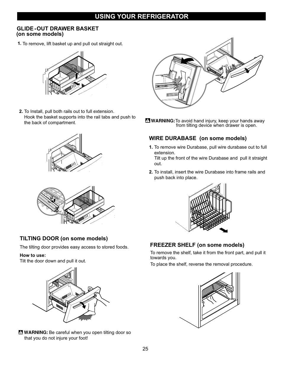 owners manual for lg refrigerator