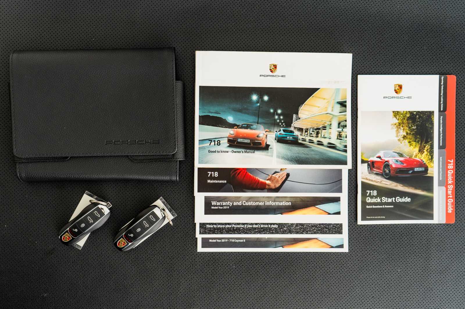 porsche 718 cayman owners manual