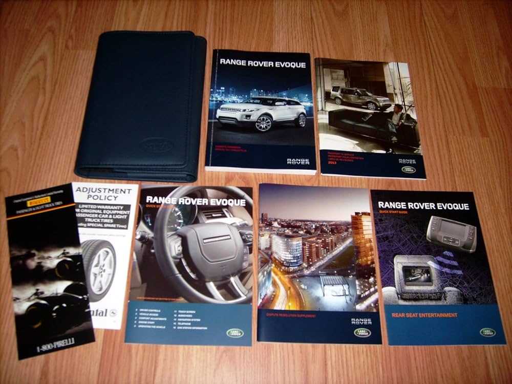 range rover evoque owners manual