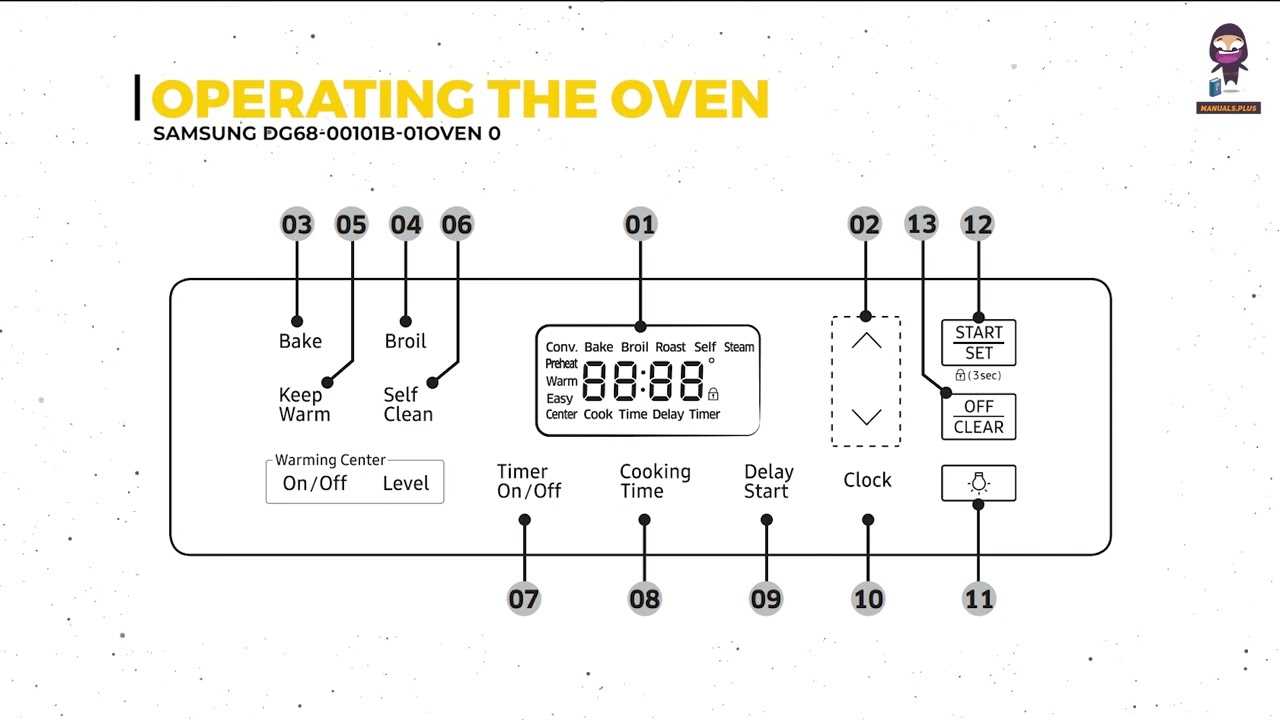 samsung oven owners manual