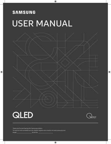 samsung qled tv owners manual