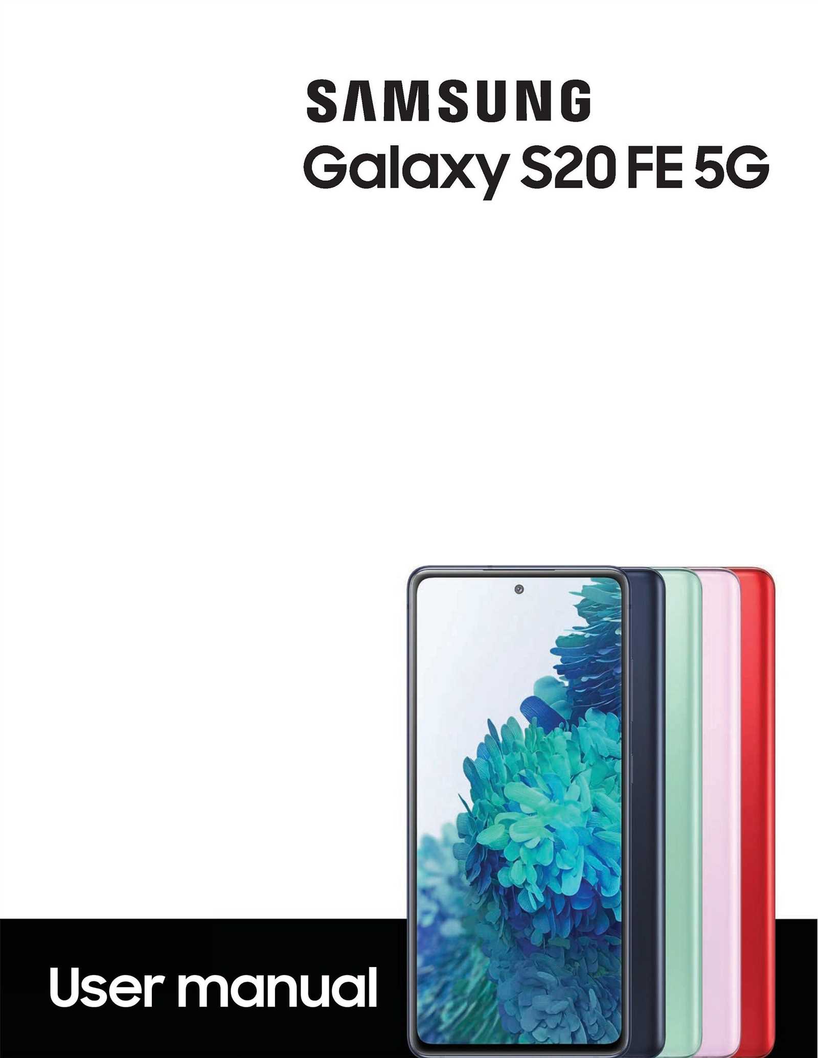 samsung s20 5g owners manual