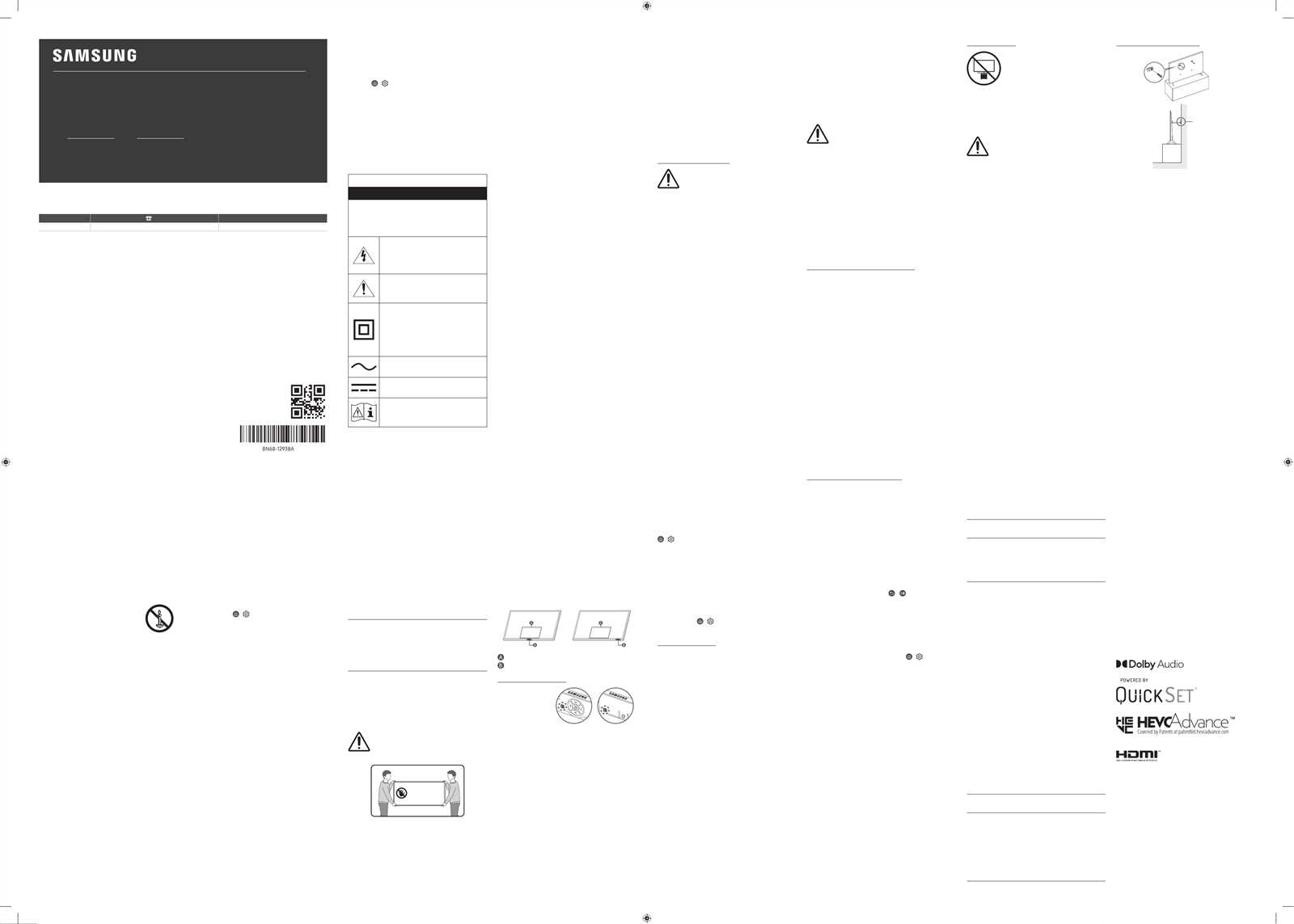 samsung tv owners manual