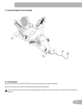 schwinn 270 owners manual