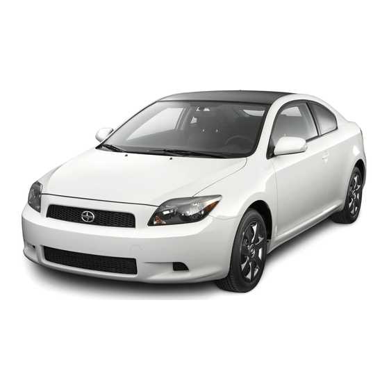 scion tc owners manual