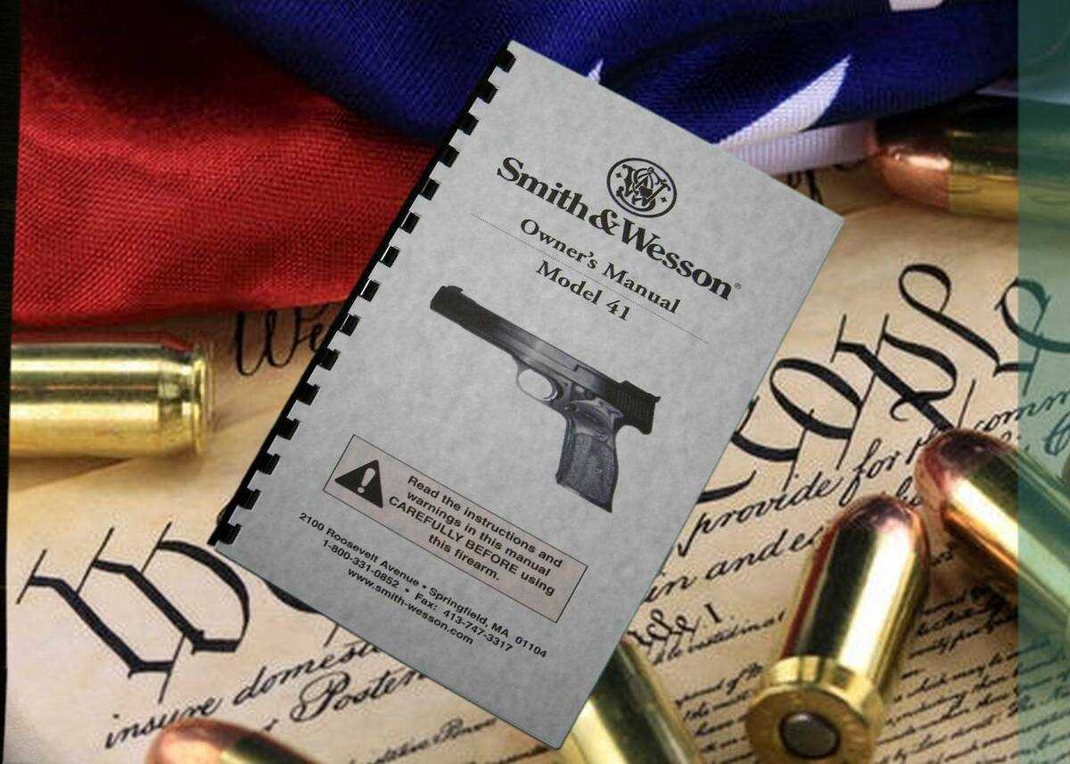 smith and wesson model 910 owners manual