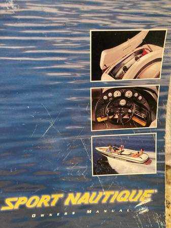 sport boat owners manual