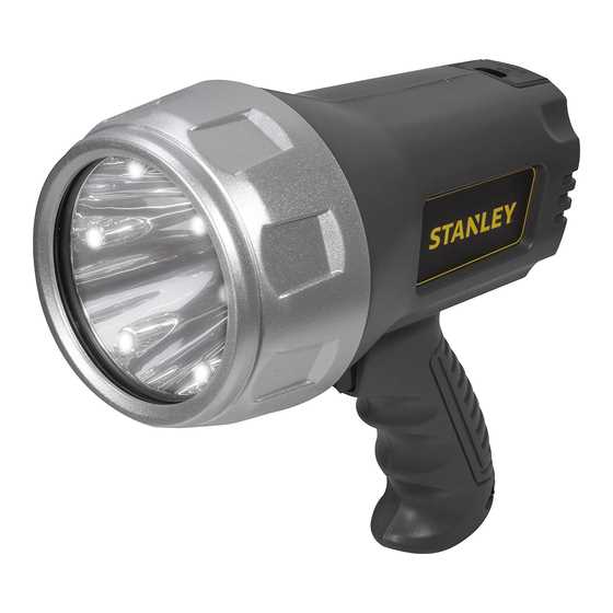 stanley fatmax spotlight owners manual