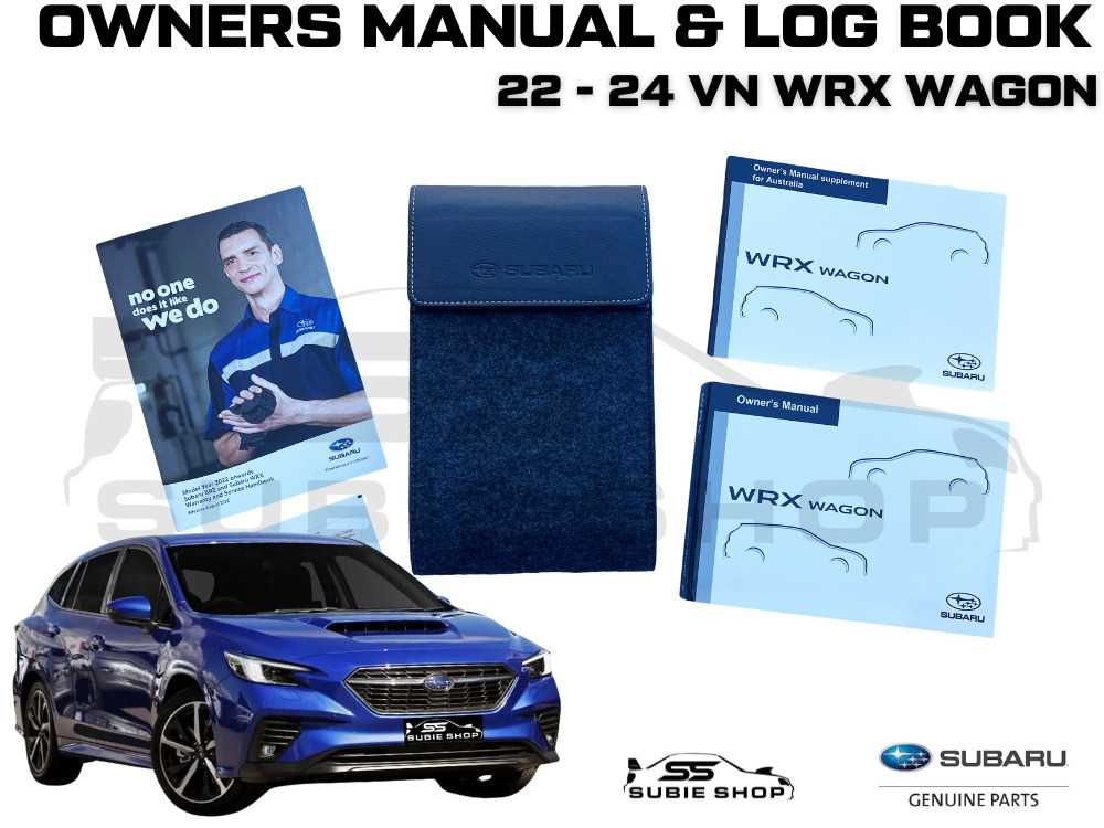 subaru australia owners manual