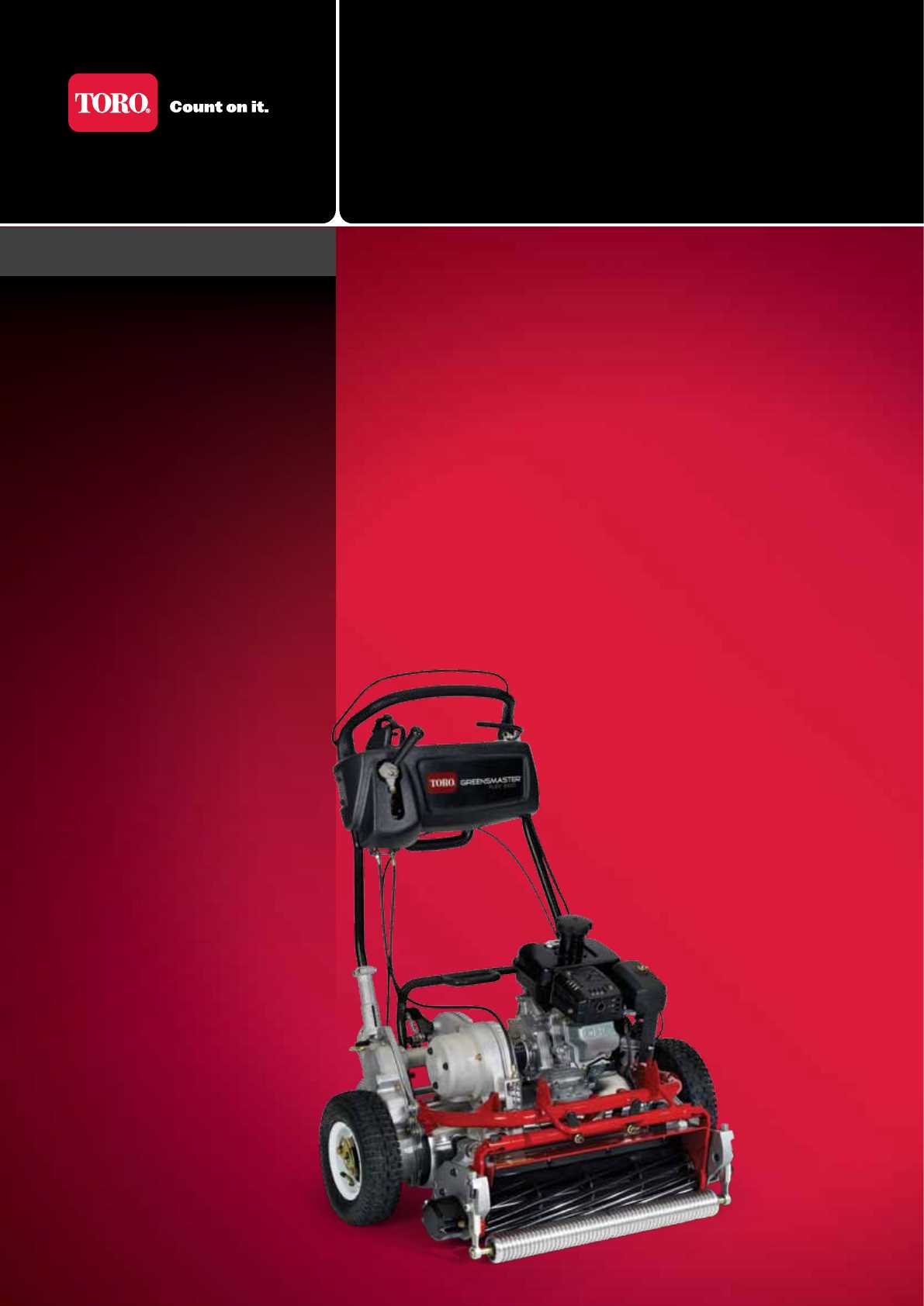 toro lawn mower owners manual