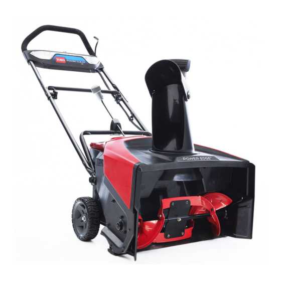 toro power clear 721 e owners manual