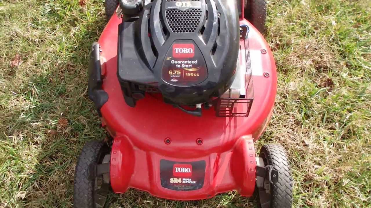 toro super recycler owners manual