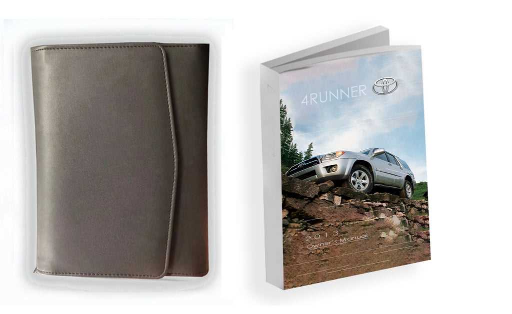 toyota 4runner owners manual