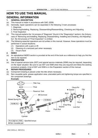 toyota corolla 2008 owners manual