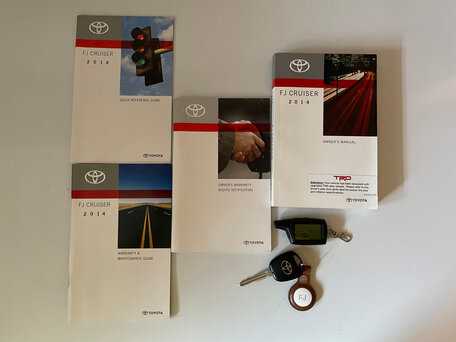 toyota fj cruiser owners manual