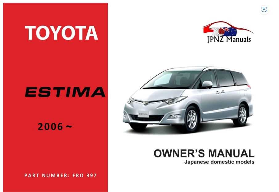 toyota previa owners manual