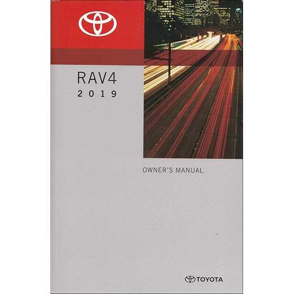 toyota rav4 owners manual 2019