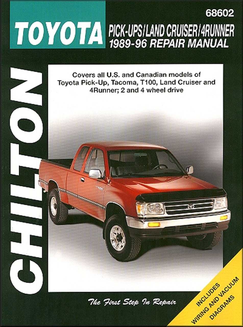 toyota t100 owners manual