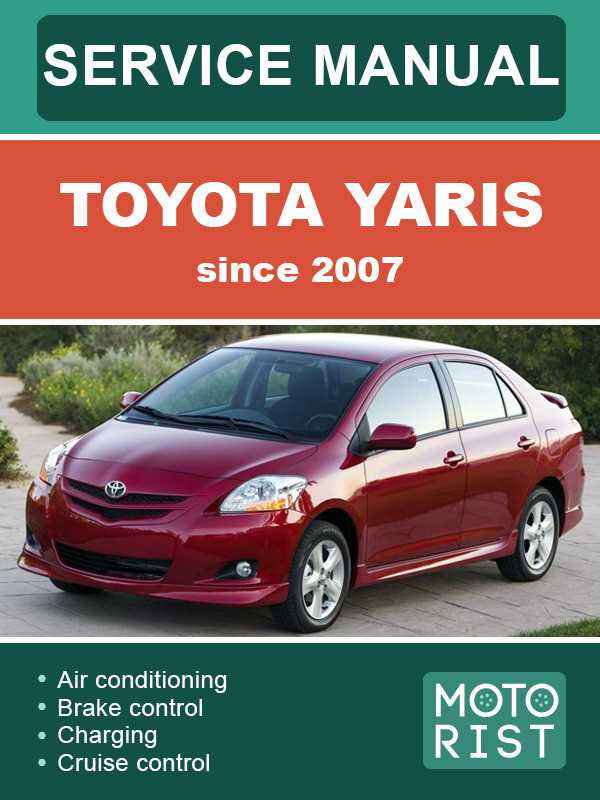 toyota yaris 2007 owners manual