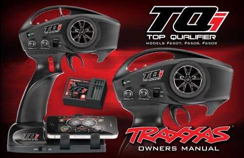 traxxas trx4 owners manual