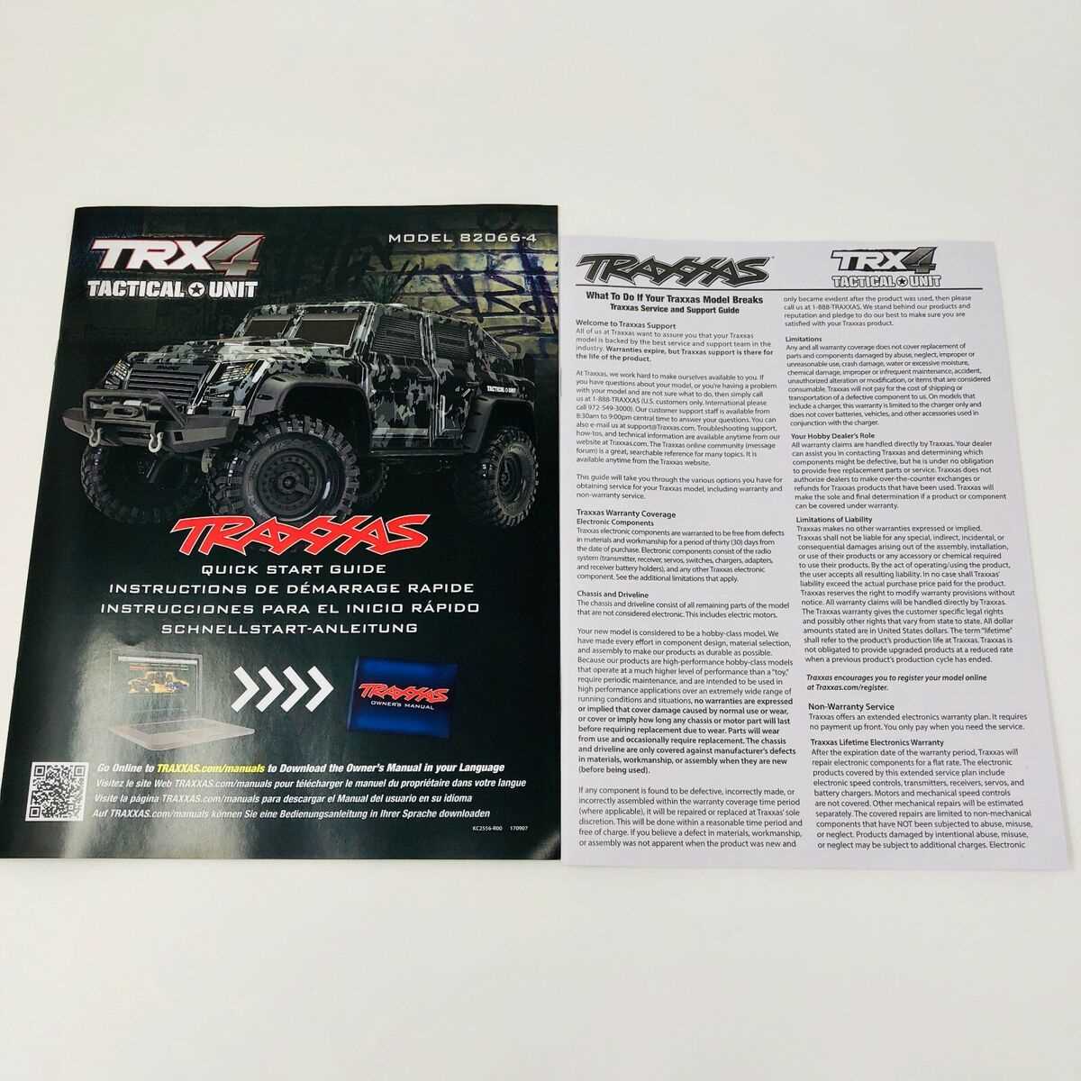 traxxas trx4 owners manual