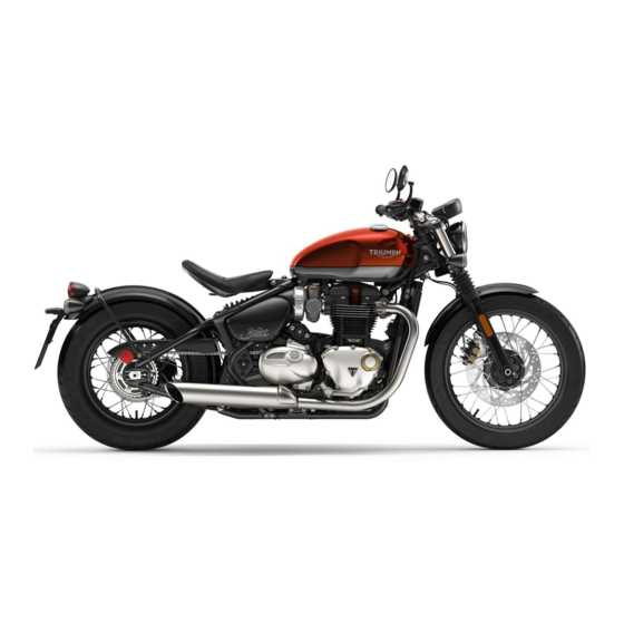 triumph bonneville t120 owners manual