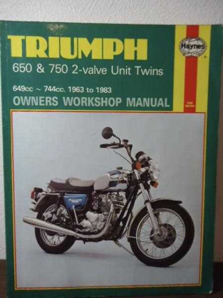 triumph bonneville t120 owners manual