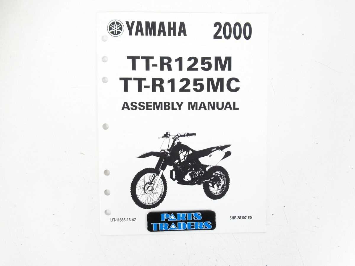 ttr 125 owners manual