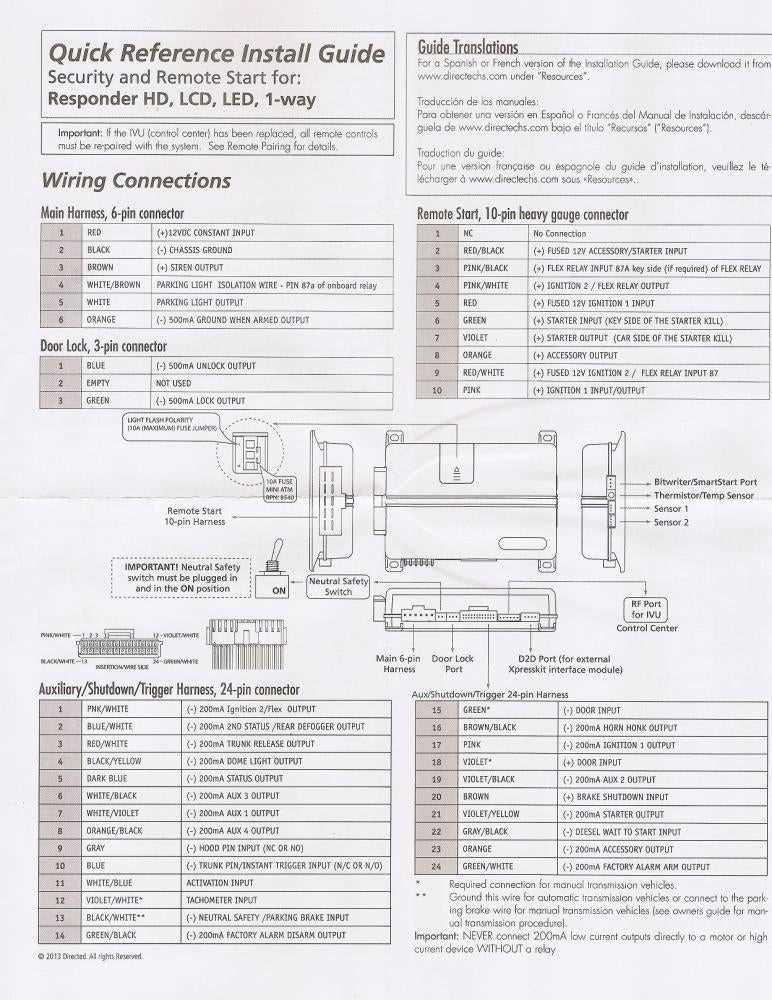 viper alarm owners manual