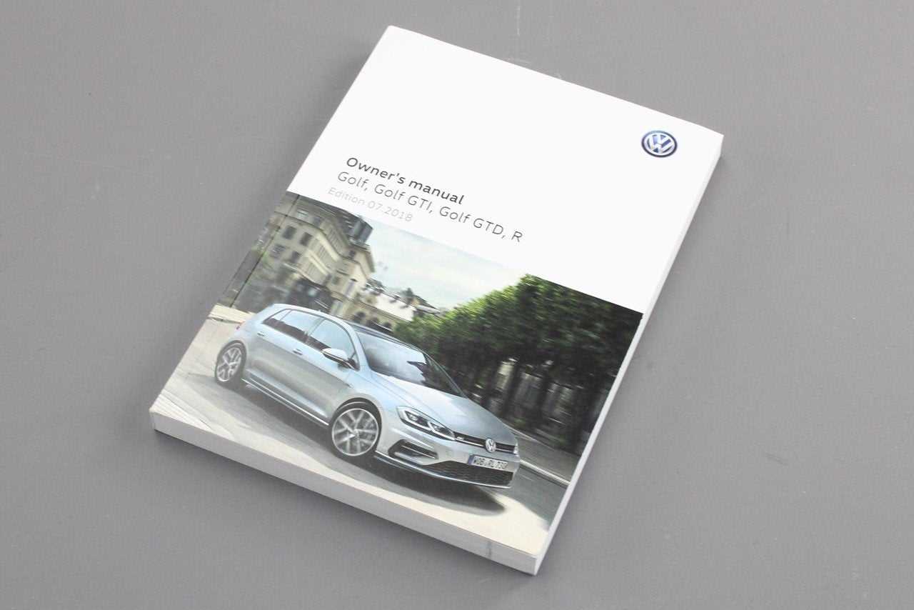 volkswagen golf r owners manual