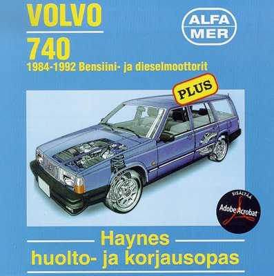 volvo 740 owners manual