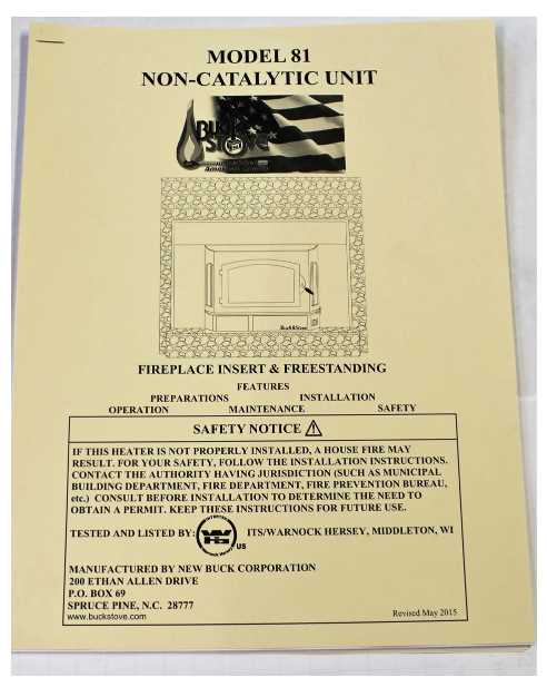 warnock hersey pellet stove owners manual