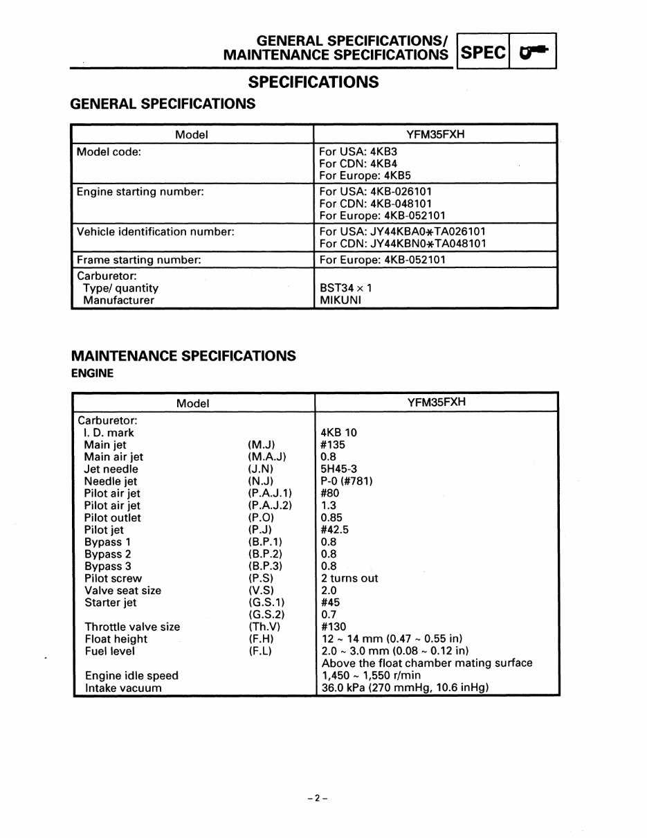 yamaha wolverine 350 owners manual