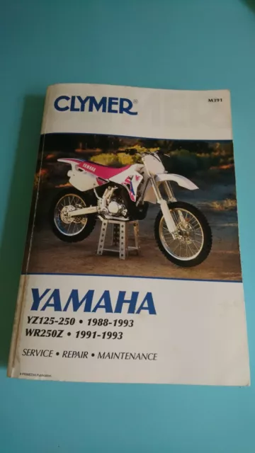 yamaha yz 125 owners manual