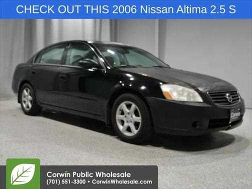 2006 nissan altima 2.5 s owners manual