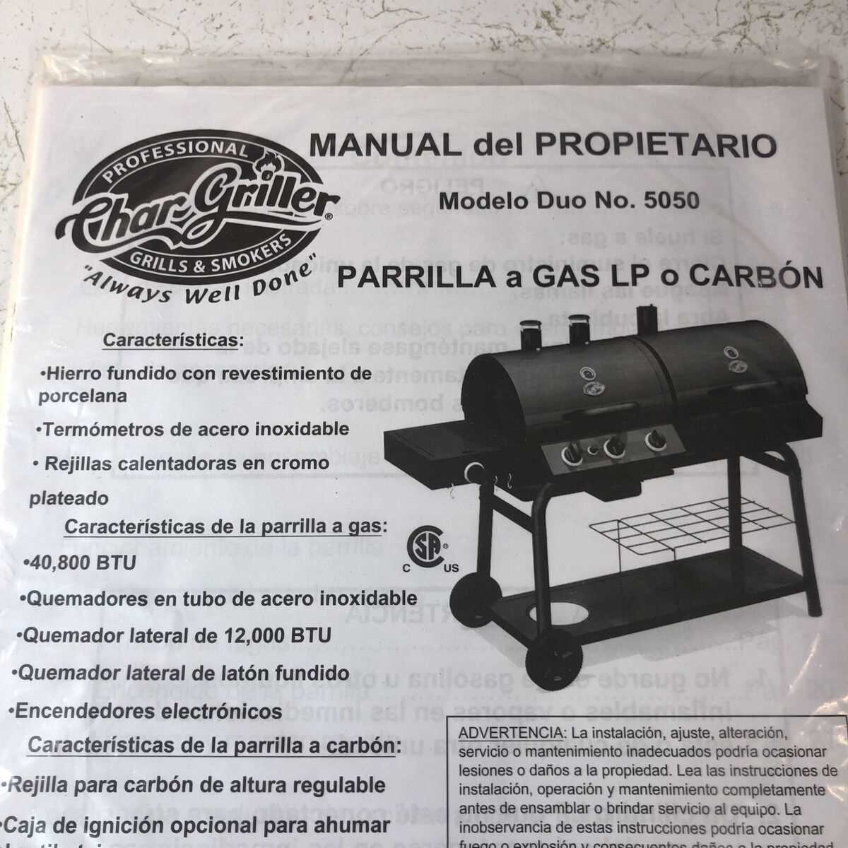 akorn grill owners manual