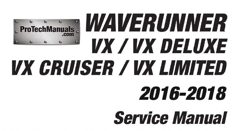 2016 yamaha vx deluxe owners manual