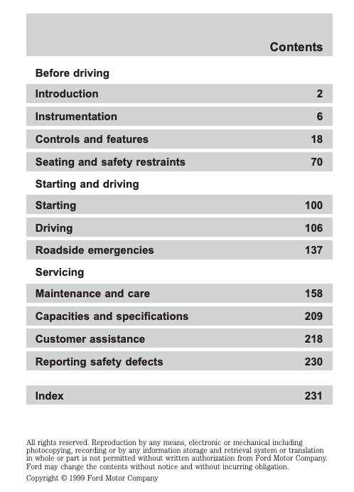 2021 ford ranger owners manual