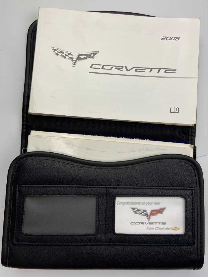 2007 corvette owners manual