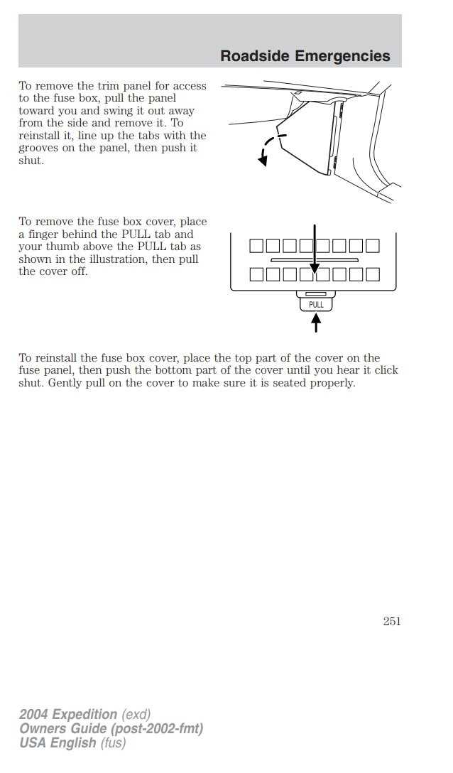 owner manual 2004 ford expedition fuse box diagram